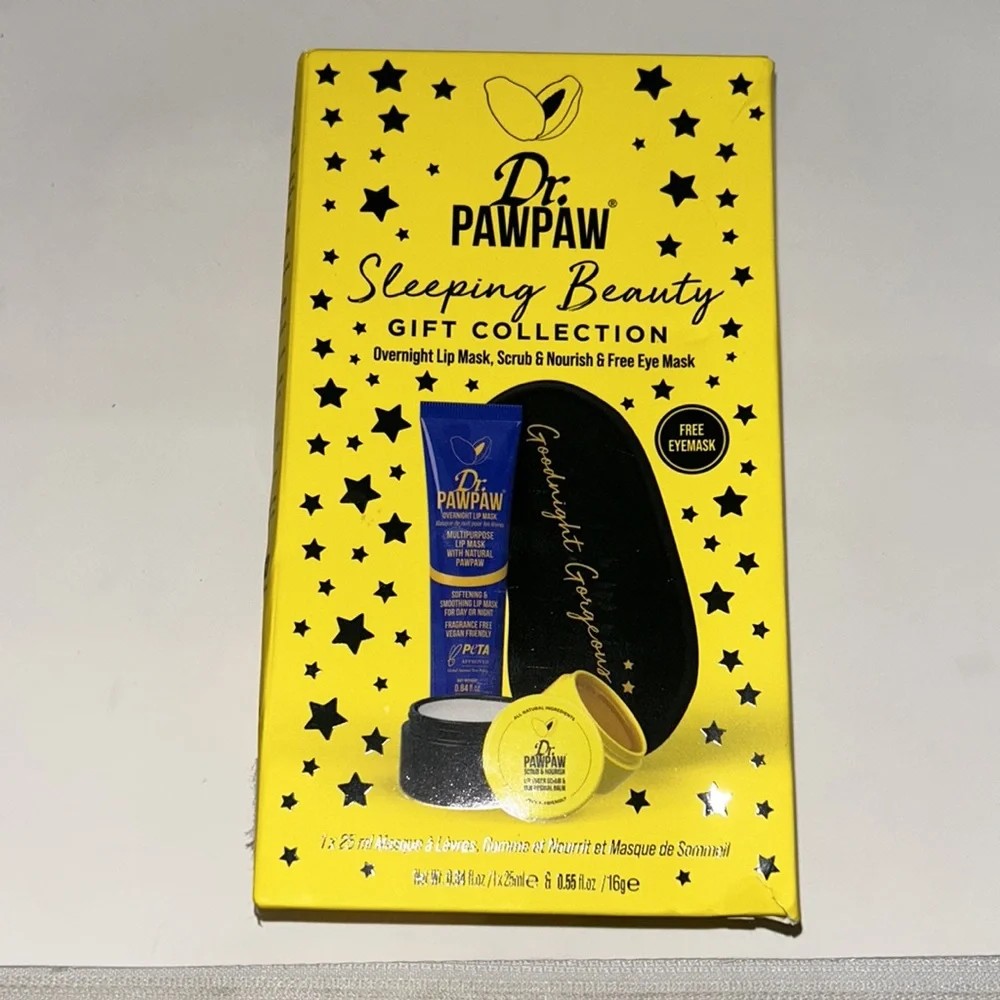 Dr. Paw Paw Sleeping Beauty Gift Collection Overnight Lip Mask Scrub & Mask